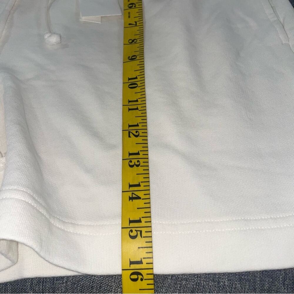 Vince Drawstring Lounge Shorts in Bone Large 100% Cotton - Picture 10 of 11